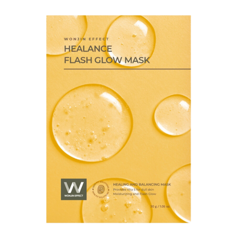  Mặt Nạ Dưỡng Sáng Căng Bóng Da Wonjin Healance Flash Glow Mask 