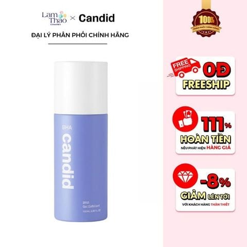  Gel Tẩy Tế Bào Chết Candid BHA Gel Exfoliant 