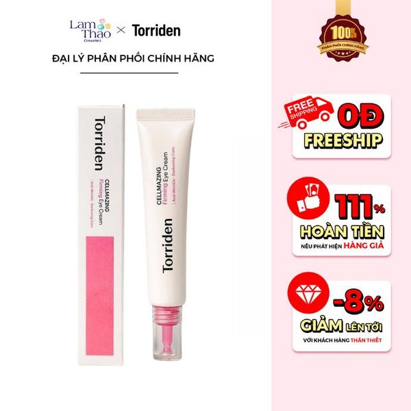 Kem Dưỡng Mắt Torriden Cellmazing Firming Eye Cream