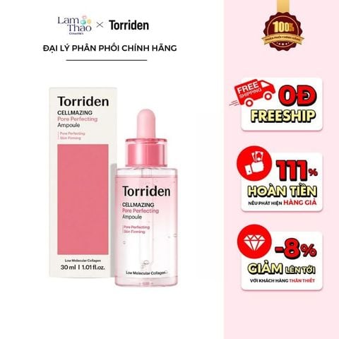  Tinh Chất Chống Lão Hóa Torriden Cellmazing Pore Perfecting Ampoule 