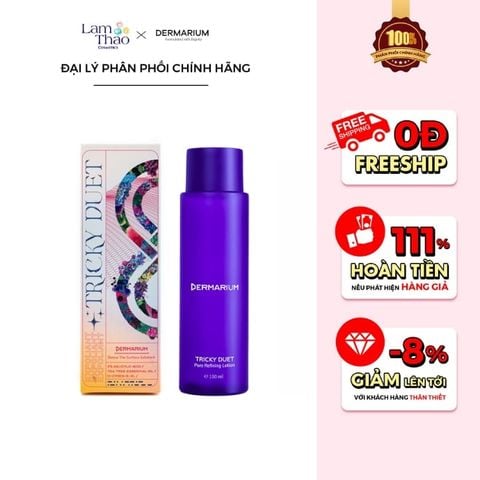  Dung Dịch Tẩy Da Chết Dermarium Tricky Duet 