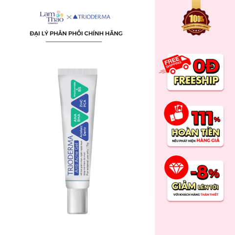  Gel Chấm Mụn Trioderma Anti Acne Gel 