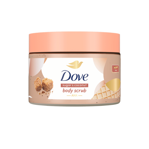  [KHÔNG ÁP DỤNG HTV] Tẩy Tế Bào Chết Đường Nâu Và Hương Dừa Dove Sugar & Coconut Boby Scrub 