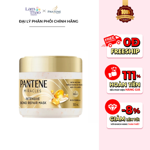  Mặt Nạ Ủ Tóc Pantene Miracles Intensive Treatment Mask 