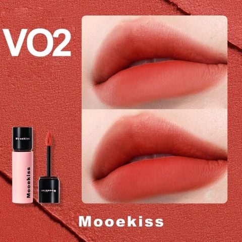  Son Bùn Lì Mịn Mooekiss Velvet Lip Mud 