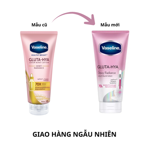  Dưỡng Thể Vaseline Healthy Bright Gluta Hya Serum Burst Lotion Dewy Radiance 70x 