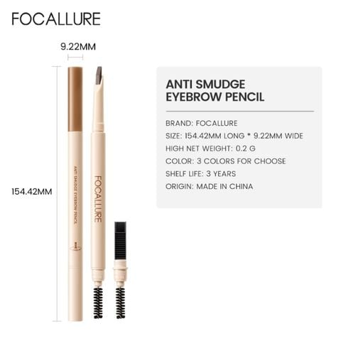  Chì Vẽ Chân Mày Focallure Anti Smudge Eyebrow Pencil 