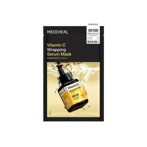  Mặt Nạ Làm Sáng Da & Mờ Thâm Mediheal Vitamin C Wrapping Serum Brightening Mask 