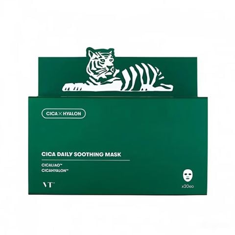  Mặt Nạ Dưỡng Da Cấp Ẩm VT Cosmetics Cica Daily Soothing Mask 