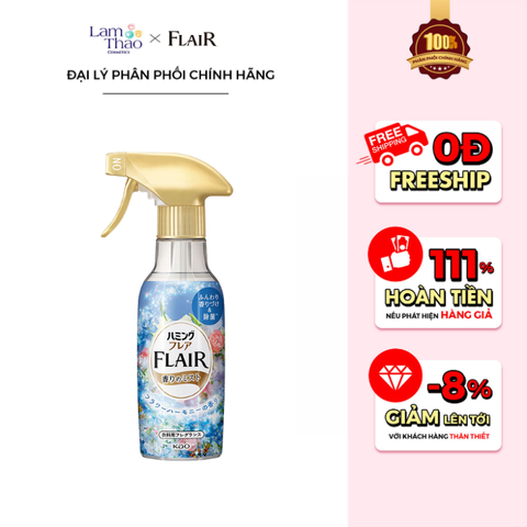 Xịt Thơm Làm Phẳng Quần Áo Hương Thảo Mộc Kao Flair Fragrance Flower Harmony Mist 