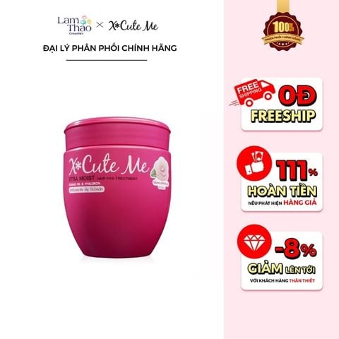  Hấp Dầu X Cute Me Xtra Moist Hair Hya Treatment 
