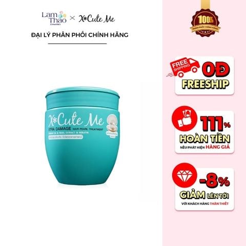  Hấp Dầu X Cute Me Xtra Damage Hair Pearl Treatment 