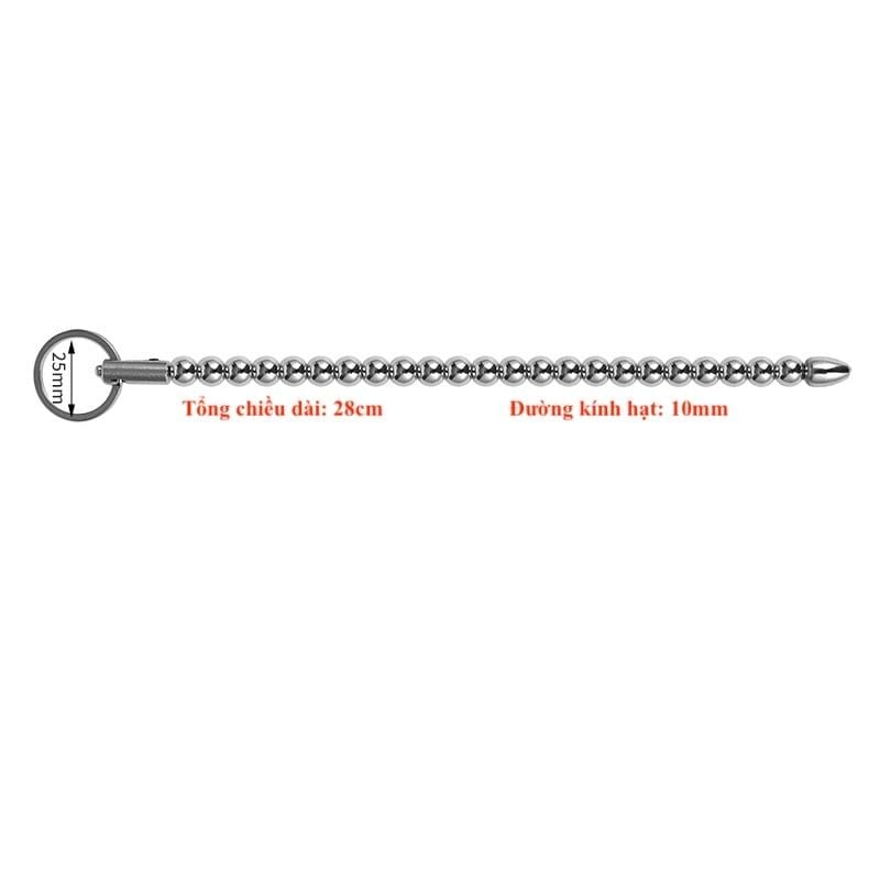 Que Sounding, Thông Tiểu inox 304, Đầu Bo Tròn/ Giọt Nước  - Kích thích Niệu Đạo, Đồ Chơi BDSM