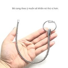 Que Sounding/Thông Tiểu inox 304 Kích thích Niệu Đạo, Đồ Chơi BDSM [Mẫu đầu bo tròn]