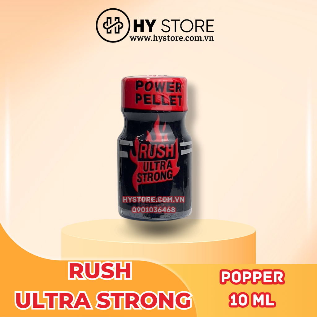 Popper RUSH ULTRA STRONG (BLACK) - 10ml