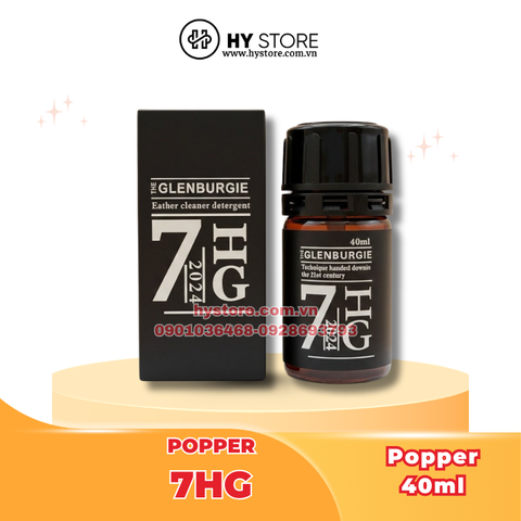 Popper 7HG - 40ml [ĐEN]
