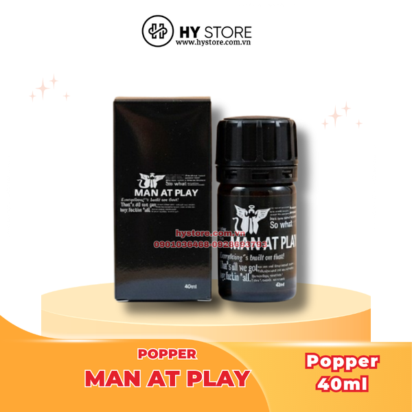 Popper MAN AT PLAY - 40ml [ĐEN]