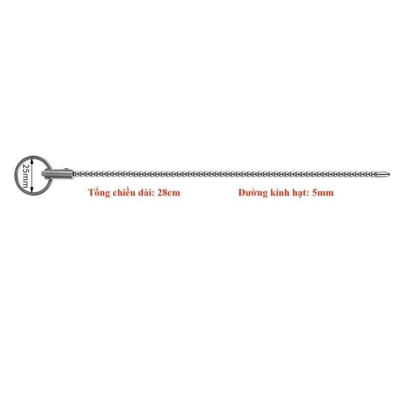 Que Sounding, Thông Tiểu inox 304, Đầu Bo Tròn/ Giọt Nước  - Kích thích Niệu Đạo, Đồ Chơi BDSM