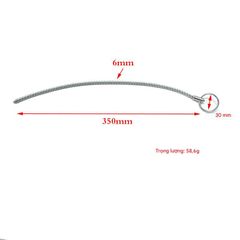 Que Sounding, Thông Tiểu inox 304, Đầu Bo Tròn Giọt Nước  - Kích thích Niệu Đạo, Đồ Chơi BDSM