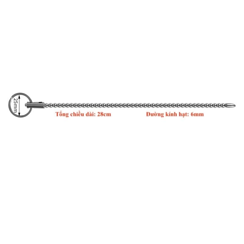 Que Sounding, Thông Tiểu inox 304, Đầu Bo Tròn/ Giọt Nước  - Kích thích Niệu Đạo, Đồ Chơi BDSM