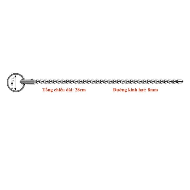 Que Sounding, Thông Tiểu inox 304, Đầu Bo Tròn/ Giọt Nước  - Kích thích Niệu Đạo, Đồ Chơi BDSM