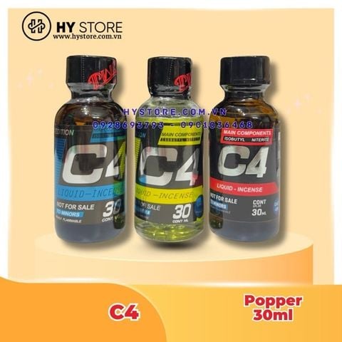 Popper C4 Original nhiều mẫu - 30ml