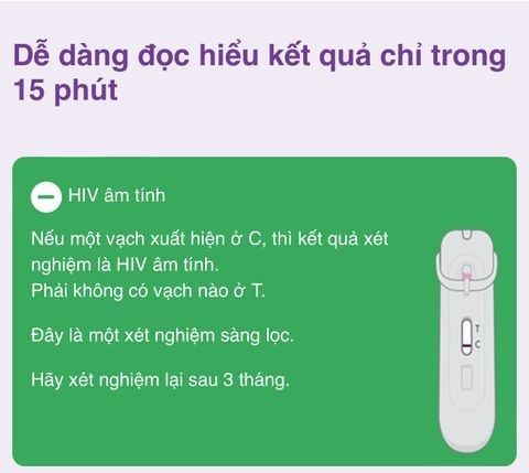 Kit test Tự Xét nghiệm HIV Mylan Chính hãng, xét nghiệm định tính kháng thể HIV-1, HIV-2 kháng HIV