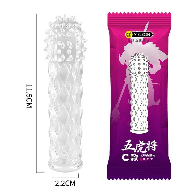 Bao đôn dên gai nổi siêu mềm MELEON – Tăng kích thích, kéo dài thời gian (5 mẫu A–E)