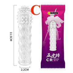 Bao đôn dên gai nổi siêu mềm MELEON – Tăng kích thích, kéo dài thời gian (5 mẫu A–E)