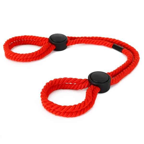 Dây trói tay chân BDSM – Dây thừng mềm điều chỉnh nút