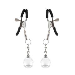 Kẹp Vú/Kẹp Đầu Ngực BDSM Điều Chỉnh Lực Kẹp – Tăng Kích Thích Với Lục Lạc Hoặc Bi Pha Lê