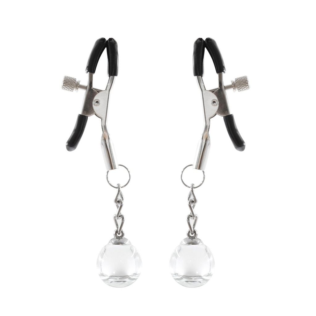 Kẹp Vú/Kẹp Đầu Ti Có Gắn Bi