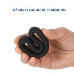 Vòng đeo dương vật Silicone cao cấp – Set 3 size (40/45/50) kéo dài thời gian
