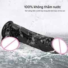 Dildo/Dương Vật Giả, size to, thích hợp fistting, chất liệu silicone đúc nguyên khối [36,5*7,2cm]