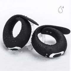 Vòng đeo dương vật cao cấp DANKIS rung 10 tần số – chống nước, sạc từ tính, silicone cao cấp