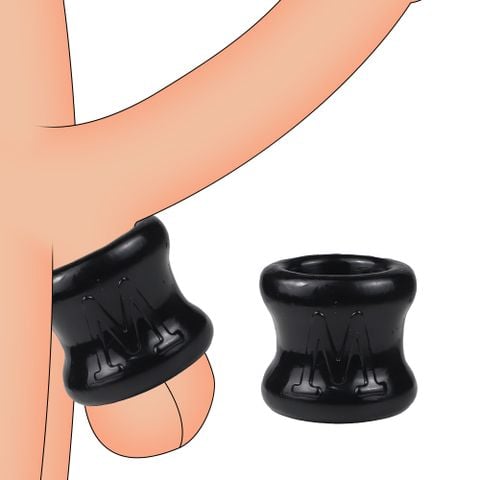 Vòng đeo tinh hoàn bằng silicone, loại bản lớn, ngăn tình trạng xuất tinh sớm