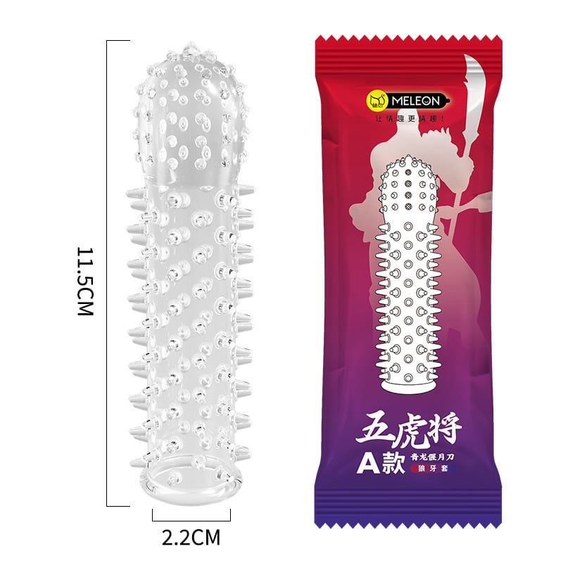 Bao đôn dên gai nổi siêu mềm MELEON – Tăng kích thích, kéo dài thời gian (5 mẫu A–E)