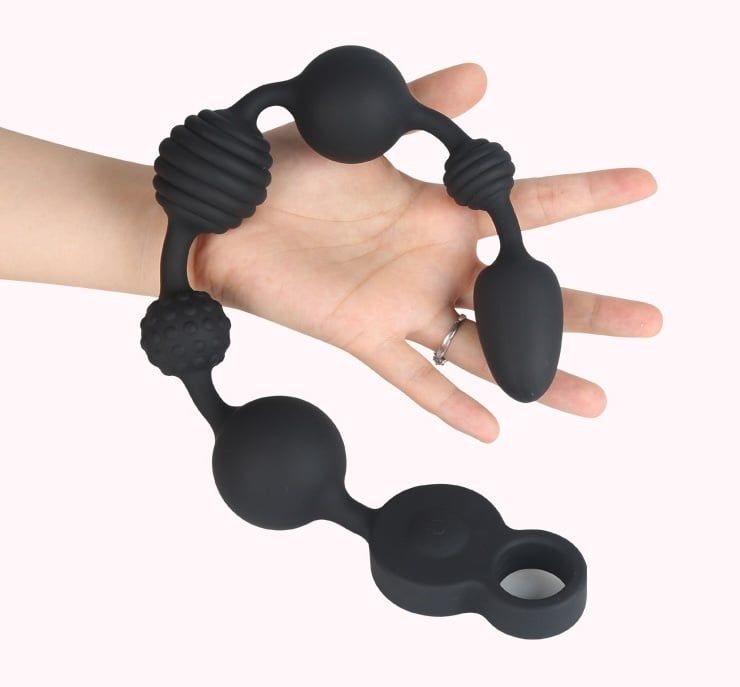 Chuỗi Bi Rung Hậu Môn Galaxy Balls – 10 Chế Độ Rung, Silicone Y Tế Cao Cấp, Kích Thích Cực Mạnh Cho Nam