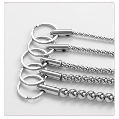 Que Sounding, Thông Tiểu inox 304, Đầu Bo Tròn Giọt Nước  - Kích thích Niệu Đạo, Đồ Chơi BDSM