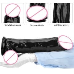 Dildo/Dương Vật Giả, size to, thích hợp fistting, chất liệu silicone đúc nguyên khối [36,5*7,2cm]