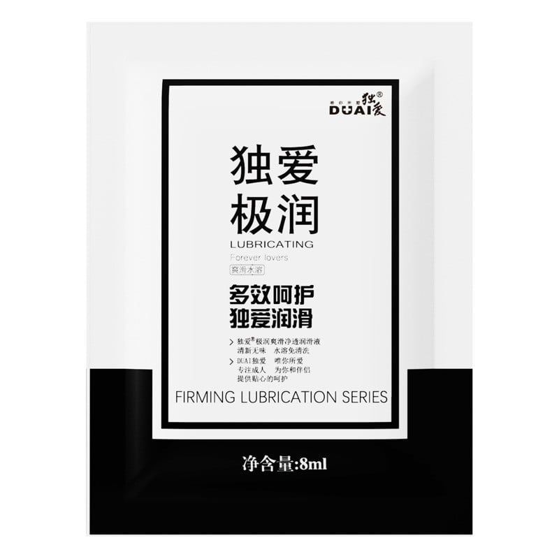 Gel bôi trơn DUAI Lubricating Firming Lubrication Series 8ml – Gói dùng 1 lần tiện lợi