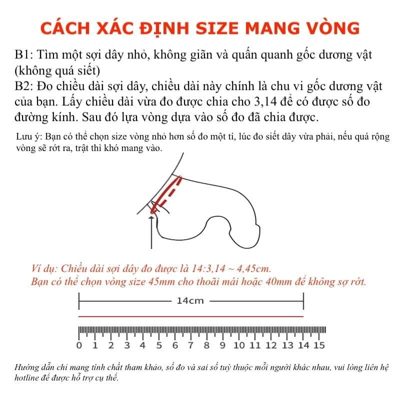Vòng Đeo Dương Vật Bằng Inox 304, Loại Vòng Đơn Mỏng Thích Hợp Tập Mang [6*45/50mm]
