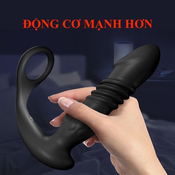 [MẪU MỚI - Bản nâng cấp] Plug Massage Tuyến Tiền Liệt Rung-Thụt Tự Động