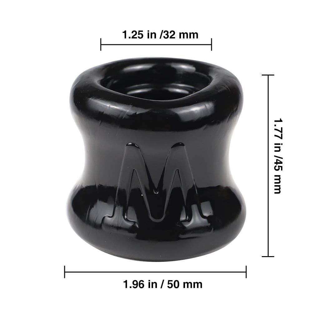 Vòng đeo tinh hoàn bằng silicone, loại bản lớn, ngăn tình trạng xuất tinh sớm