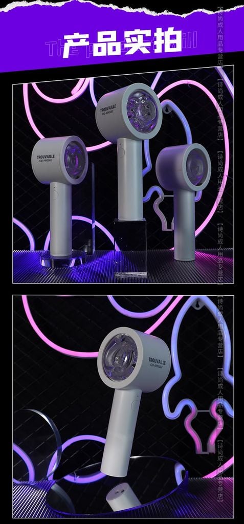 Máy thủ dâm tự động TROUVAILLE CID-AM2002 – thông minh, co giãn, rung mạnh, sạc USB