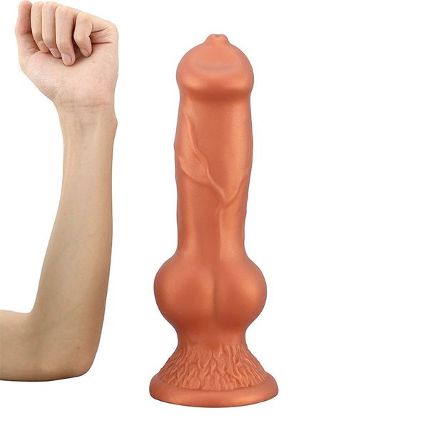 Dildo/Dương Vật Giả Size To, Hình DV Chó, Thích Hợp Chơi Fistting