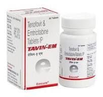 Thuốc Tavin-EM – Tenofovir & Emtricitabine Tablets (PrEP phòng HIV, Mẫu mới 2025)