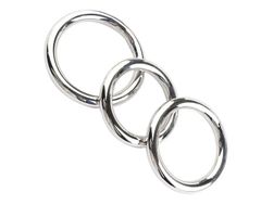 Vòng Đeo Dương Vật Bằng Inox 304, Loại Vòng Đơn Mỏng Thích Hợp Tập Mang [6*45/50mm]