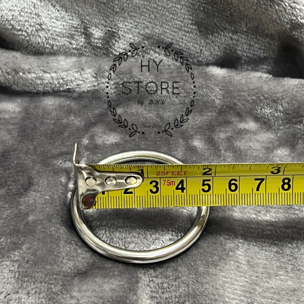 Vòng Đeo Dương Vật Bằng Inox 304, Loại Vòng Đơn Mỏng Thích Hợp Tập Mang [6*45/50mm]
