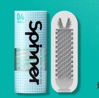 Cốc thủ dâm Nam cao cấp Spiner Tenga - Với cơ chế đặc biệt: Xoắn - Co bóp